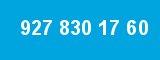 927 830 17 60